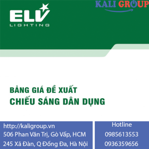 Catalogue Đèn Led ELV CDN 2026