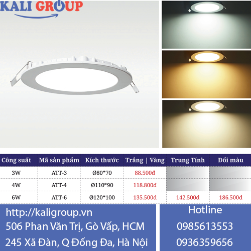 Catalogue Đèn LED MD Lighting 2026