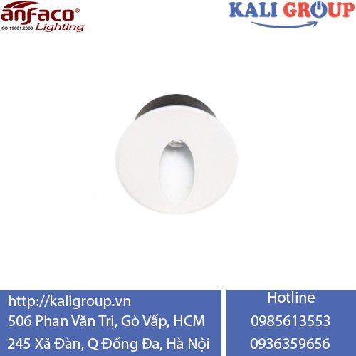 den-led-am-tuong-anfaco-020-t-2w Đèn LED Âm Tường Anfaco 020 T 2W Tròn