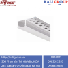 Thanh Nhôm LED Âm Viền Anfaco Uốn Cong Dẻo B20-1D
