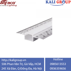 Thanh Nhôm LED Âm Viền Anfaco Uốn Cong Dẻo B20-2T